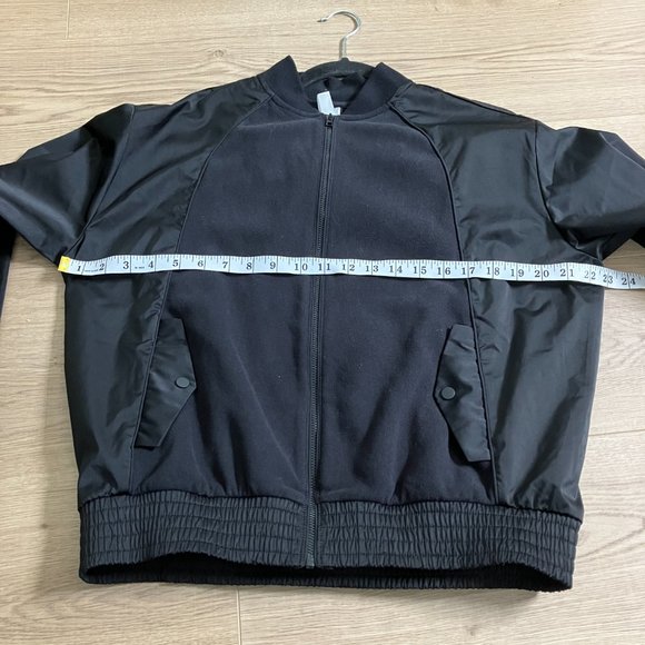 Athleta zion microfleece bomber jacket size small - Picture 8 of 9